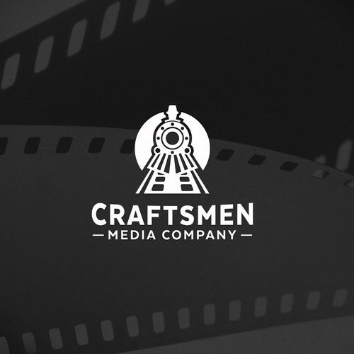 Train logo with the title 'Movie Train'