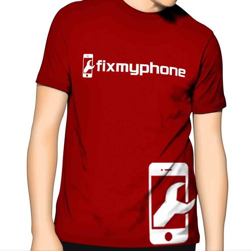 Phone logo with the title 'Logo Concept For Phone Repair Service'