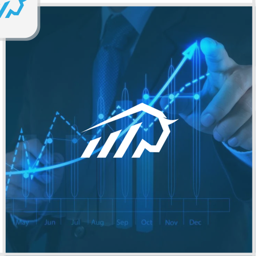 Trading logo with the title 'trading logo'