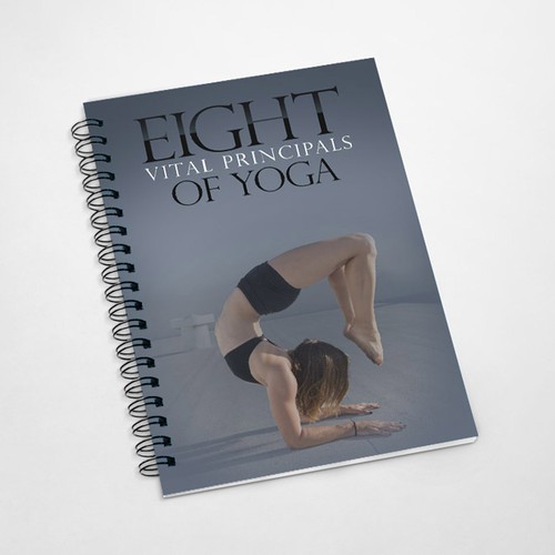 Fitness book cover with the title '8 Vital Prinipals'