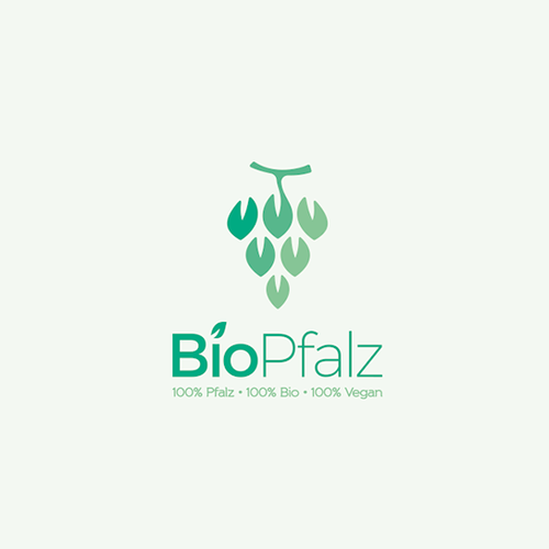 Bio design with the title 'BioPfalz'