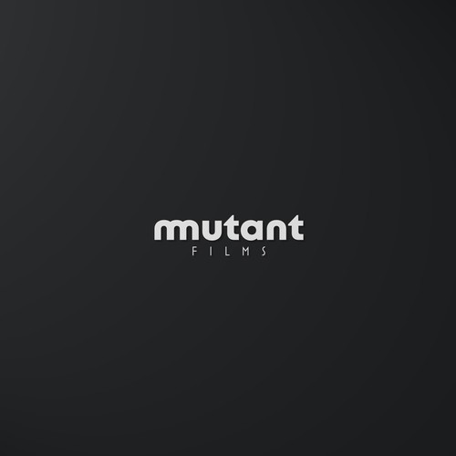 Film industry logo with the title 'Mutant films'