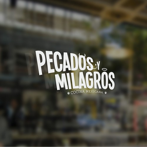 Mexican restaurant logo with the title 'Mexican restaurant'