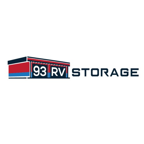 Self storage logo with the title '93 RV '