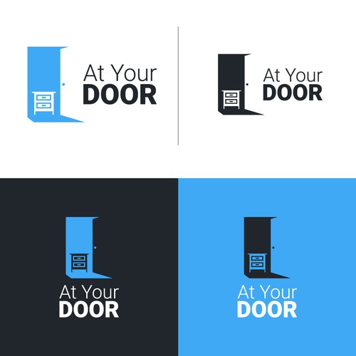 Bedroom design with the title 'lOGOTYPE'