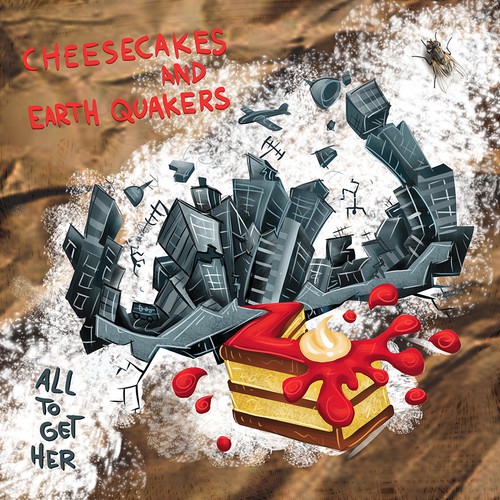 City artwork with the title 'cd'