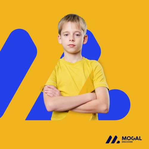 M brand with the title 'M Logo Design'