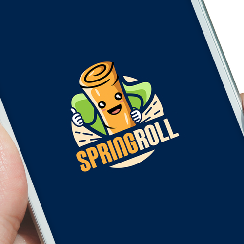 Roll logo with the title 'SPRINGROLL'