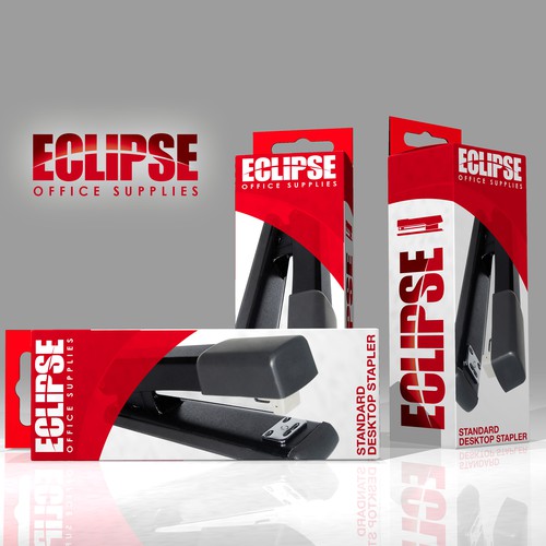 Carton design with the title 'Looking for THREE winners to design a LOGO and PACKAGING!'