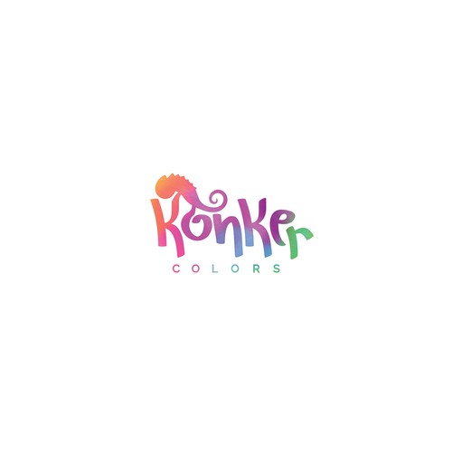 Paint design with the title 'Konker colors'