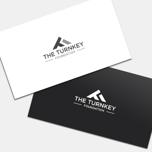 Nonprofit logo with the title 'The Turnkey Foundation'