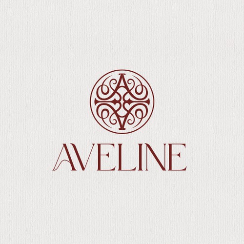 Design with the title 'Aveline '