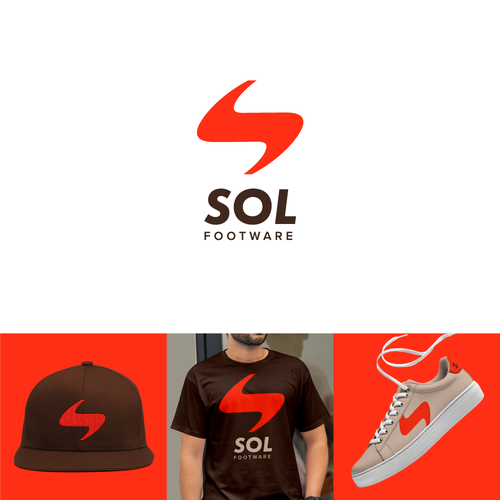 Footwear logo with the title 'Footwear Logo'