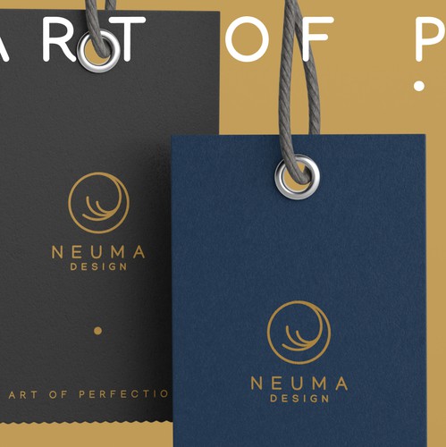 Royal blue logo with the title 'Minimalist Logo Design '