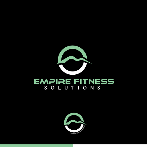 Exercise logo with the title 'Empire fitness solutions'