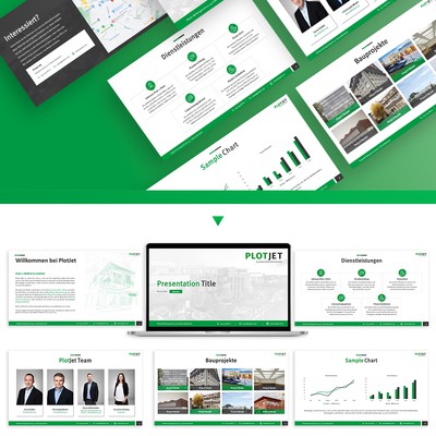 PowerPoint Template for PlotJet AG