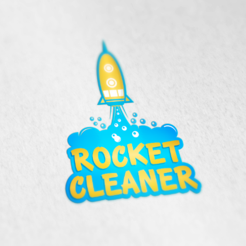 Attractive logo with the title 'rocket '