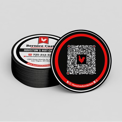 Round Business Card