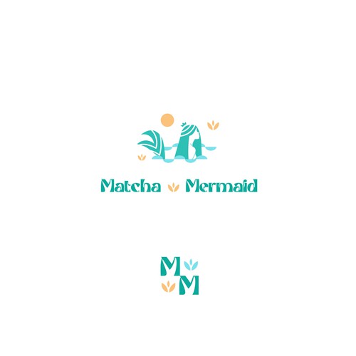 Mermaid logo with the title 'Matcha Mermaid'