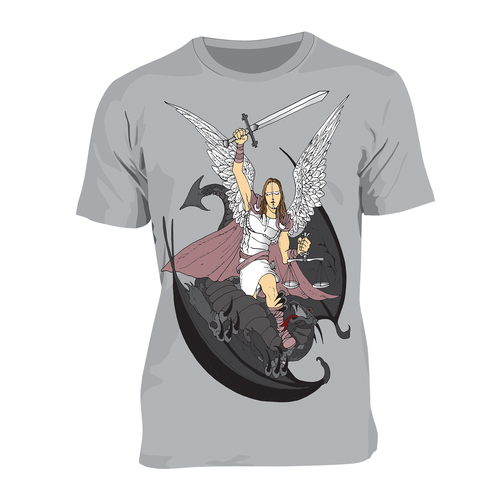 Fighting t-shirt with the title 'Mihajlo 4'