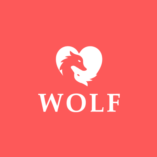 Wolf logo with the title 'Wolf'