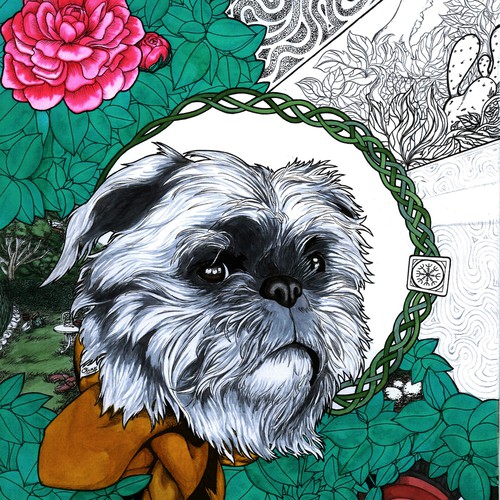 Classic illustration with the title 'Vintage Illustration'