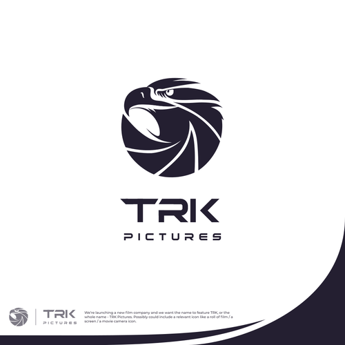 Picture design with the title 'TRK Pictures'