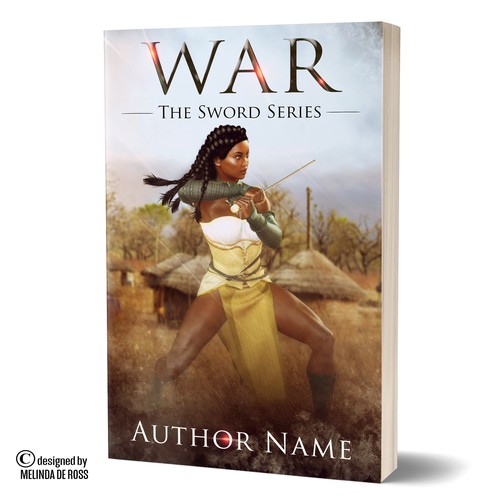 Historical fiction book cover with the title 'War'