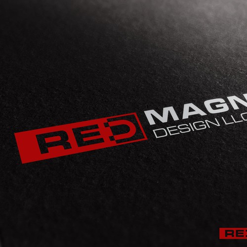 Magnet design with the title 'Red Magnet Design LLC'