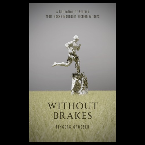 Conceptual book cover with the title 'Thought-provoking book cover for a short story anthology'