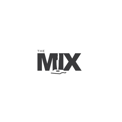 Cutlery logo with the title 'The Mix'