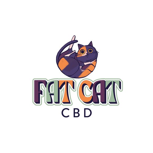 Magic design with the title 'Fat cat'