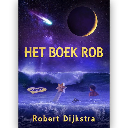 Travel book cover with the title 'Autobiography of Robert Dijkstra'