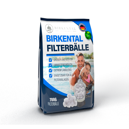 Pool design with the title 'FilterBall Pool Design'