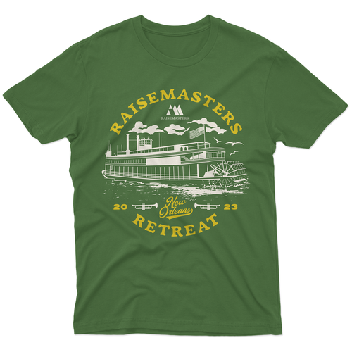 Accounting t-shirt with the title 'Raisemasters Retreat'