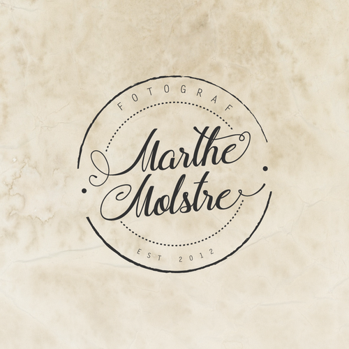 Photography design with the title 'Photographer Logo+Jimdo Website'