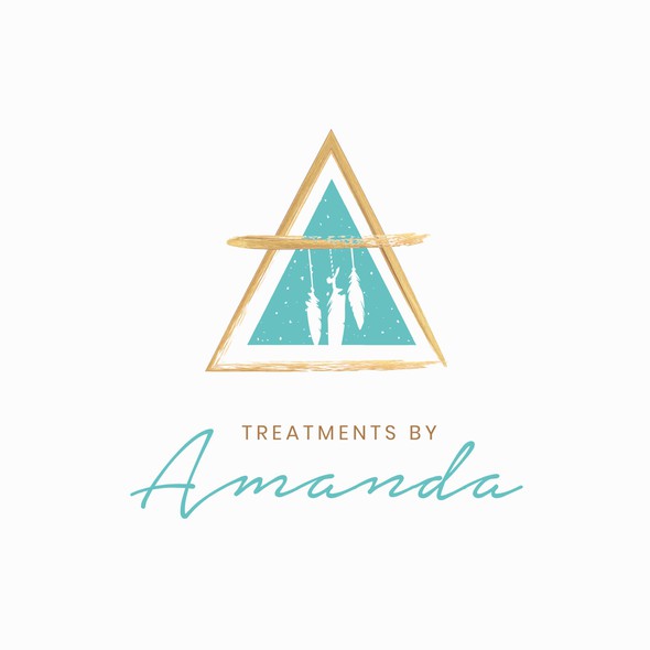 Healing logo with the title 'Holistic Health Practitioner Logo Design'