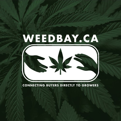 Marijuana brand with the title 'Logo concept for a weed eCommerce business'