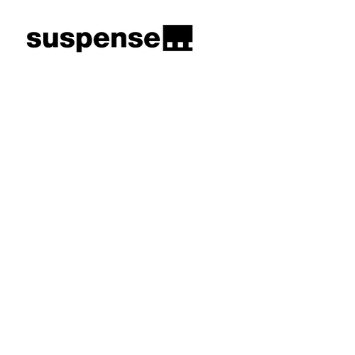 Cinema logo with the title 'Logo for suspense films'