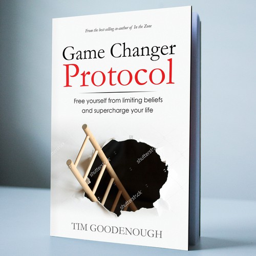 Clean book cover with the title 'Cover Design'