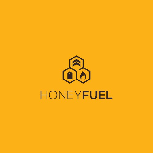 Ecommerce logo with the title 'Logo for HoneyFuel'