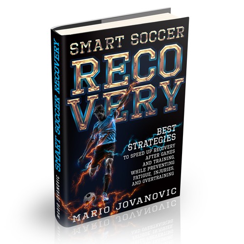 Attractive book cover with the title 'Smart Soccer Recovery'