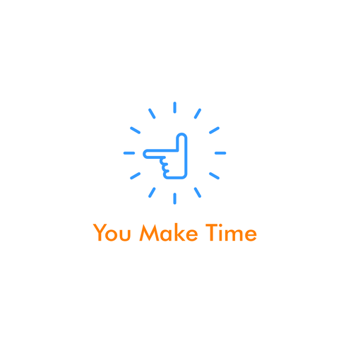 Nice logo with the title 'You make time'