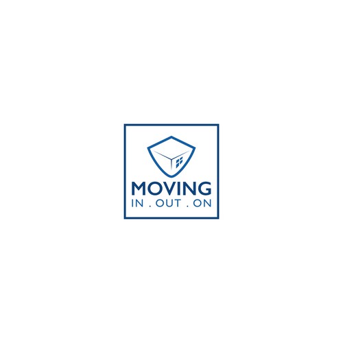 Moving logo with the title 'logo for moving in'