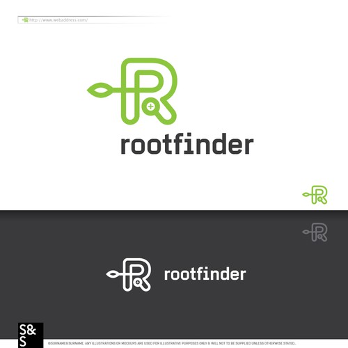 Solid brand with the title 'Rootfinder'