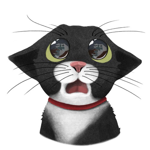 Book illustration artwork with the title 'The Adventures of MR BOO'