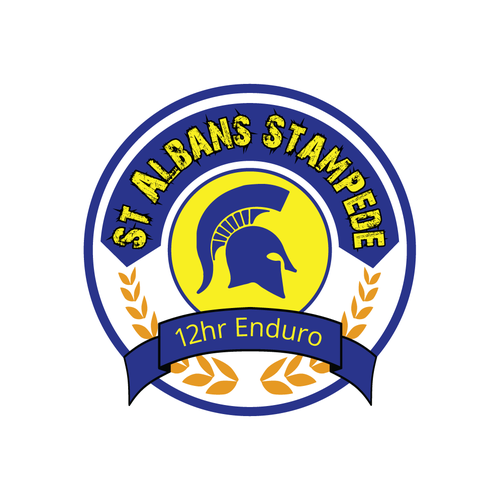 Medal logo with the title 'St Albans Stampede 2'