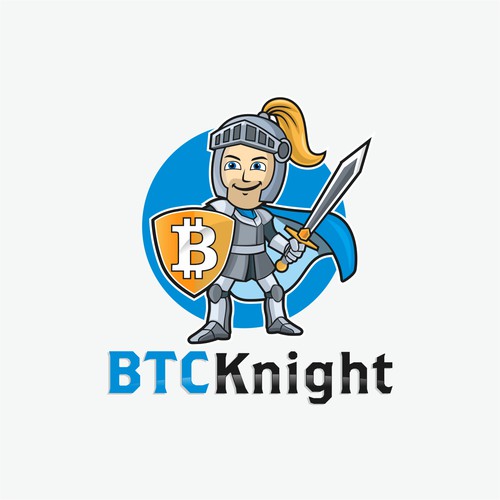 Knight logo with the title 'BTC Knight'