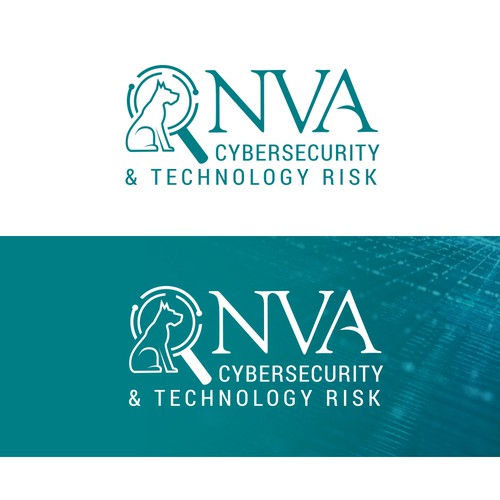 Cyber security logo with the title 'Modern logo for internal Cyber Security department'