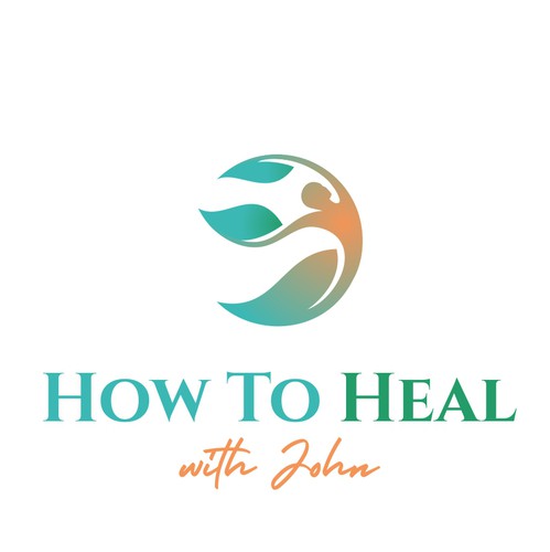 Health design with the title 'Healthy Human Logo Design'